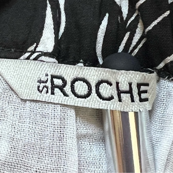 St. Roche Selma Women’s Organic Cotton Black & White 3-Tier Boho Maxi Skirt S… - Picture 11 of 16